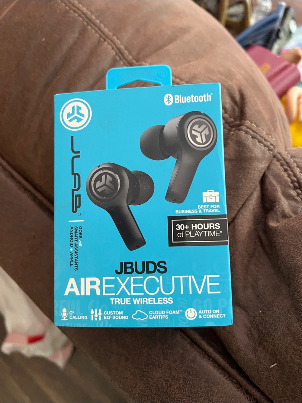 JLab JBuds Air Executive True Wireless Earbuds - Black